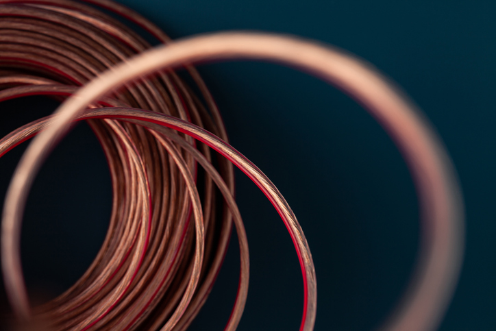 Copper wire recycling